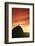 Statue of Christ the Redeemer at Sunset, Corcovado, Rio De Janeiro, Brazil, South America-Angelo-Framed Photographic Print