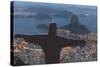 Statue of Christ the Redeemer, Corcovado, Rio De Janeiro, Brazil, South America-Angelo-Stretched Canvas