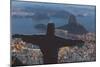 Statue of Christ the Redeemer, Corcovado, Rio De Janeiro, Brazil, South America-Angelo-Mounted Photographic Print