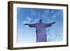 Statue of Christ the Redeemer, Corcovado, Rio De Janeiro, Brazil, South America-Angelo-Framed Photographic Print