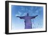 Statue of Christ the Redeemer, Corcovado, Rio De Janeiro, Brazil, South America-Angelo-Framed Photographic Print