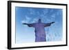 Statue of Christ the Redeemer, Corcovado, Rio De Janeiro, Brazil, South America-Angelo-Framed Photographic Print