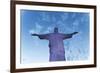 Statue of Christ the Redeemer, Corcovado, Rio De Janeiro, Brazil, South America-Angelo-Framed Photographic Print