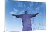 Statue of Christ the Redeemer, Corcovado, Rio De Janeiro, Brazil, South America-Angelo-Mounted Photographic Print