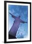 Statue of Christ the Redeemer, Corcovado, Rio De Janeiro, Brazil, South America-Angelo-Framed Photographic Print