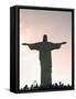 Statue of Christ the Redeemer, Corcovado, Rio De Janeiro, Brazil, South America-Angelo Cavalli-Framed Stretched Canvas