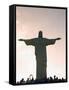 Statue of Christ the Redeemer, Corcovado, Rio De Janeiro, Brazil, South America-Angelo Cavalli-Framed Stretched Canvas