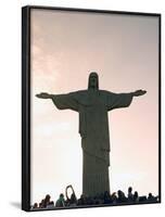 Statue of Christ the Redeemer, Corcovado, Rio De Janeiro, Brazil, South America-Angelo Cavalli-Framed Photographic Print