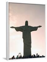 Statue of Christ the Redeemer, Corcovado, Rio De Janeiro, Brazil, South America-Angelo Cavalli-Framed Photographic Print