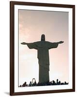 Statue of Christ the Redeemer, Corcovado, Rio De Janeiro, Brazil, South America-Angelo Cavalli-Framed Photographic Print