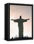 Statue of Christ the Redeemer, Corcovado, Rio De Janeiro, Brazil, South America-Angelo Cavalli-Framed Stretched Canvas