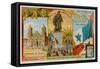 Statue of Christopher Columbus, Antilles and Panama Cathedral-null-Framed Stretched Canvas