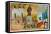 Statue of Christopher Columbus, Antilles and Panama Cathedral-null-Framed Stretched Canvas