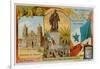 Statue of Christopher Columbus, Antilles and Panama Cathedral-null-Framed Giclee Print