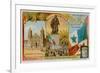 Statue of Christopher Columbus, Antilles and Panama Cathedral-null-Framed Giclee Print