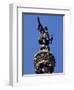 Statue of Christopher Columbus, Barcelona, Catalonia, Spain-Peter Scholey-Framed Photographic Print