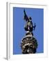 Statue of Christopher Columbus, Barcelona, Catalonia, Spain-Peter Scholey-Framed Photographic Print