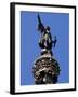 Statue of Christopher Columbus, Barcelona, Catalonia, Spain-Peter Scholey-Framed Photographic Print