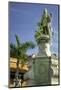 Statue of Christopher Columbus, Old City, Cartagena, Colombia-Jerry Ginsberg-Mounted Photographic Print