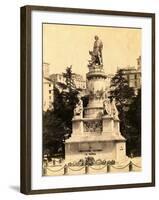 Statue of Christopher Columbus-null-Framed Photographic Print