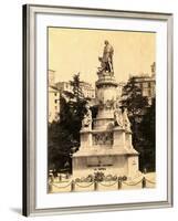 Statue of Christopher Columbus-null-Framed Photographic Print