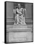 Statue of Clio, the Muse of History-null-Framed Stretched Canvas