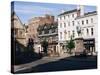 Statue of Clive of India in the Square, Shrewsbury, Shropshire, England, United Kingdom-Peter Scholey-Stretched Canvas