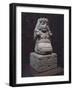 Statue of Coatlicue, Earth Goddess of Life and Death, from Mexico-null-Framed Giclee Print