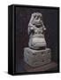 Statue of Coatlicue, Earth Goddess of Life and Death, from Mexico-null-Framed Stretched Canvas