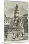 Statue of Columbus at Genoa-null-Mounted Giclee Print