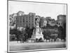 Statue of Columbus, Genoa, Italy, Late 19th Century-John L Stoddard-Mounted Giclee Print