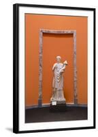 Statue of Concordia Augusta, from Pompeii, Displayed at National Archaeological Museum-Eleanor Scriven-Framed Photographic Print