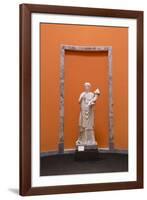 Statue of Concordia Augusta, from Pompeii, Displayed at National Archaeological Museum-Eleanor Scriven-Framed Photographic Print