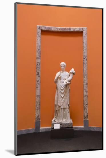 Statue of Concordia Augusta, from Pompeii, Displayed at National Archaeological Museum-Eleanor Scriven-Mounted Photographic Print