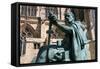 Statue of Constantine the Great, York, North Yorkshire-Peter Thompson-Framed Stretched Canvas