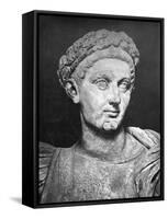 Statue of Constantine the Great-null-Framed Stretched Canvas