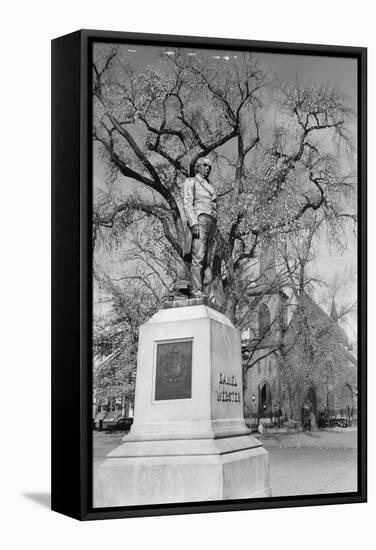 Statue of Daniel Webster-Philip Gendreau-Framed Stretched Canvas