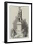 Statue of Dante About to Be Erected at Florence-null-Framed Giclee Print