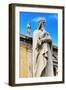 Statue of Dante Alighieri-Nico-Framed Photographic Print