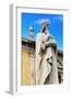 Statue of Dante Alighieri-Nico-Framed Photographic Print