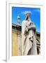 Statue of Dante Alighieri-Nico-Framed Photographic Print