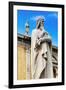 Statue of Dante Alighieri-Nico-Framed Photographic Print