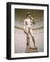 Statue of David, Accademia Gallery, Florence, Italy-Peter Thompson-Framed Photographic Print