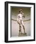 Statue of David, Accademia Gallery, Florence, Italy-Peter Thompson-Framed Photographic Print