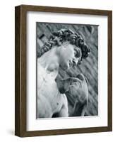 Statue of David, Florence, Tuscany, Italy-Alan Copson-Framed Photographic Print