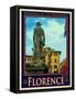 Statue of David, Piazza Della Signoria, Florence Italy 3-Anna Siena-Framed Stretched Canvas