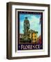 Statue of David, Piazza Della Signoria, Florence Italy 3-Anna Siena-Framed Premium Giclee Print