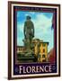 Statue of David, Piazza Della Signoria, Florence Italy 3-Anna Siena-Framed Giclee Print