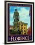Statue of David, Piazza Della Signoria, Florence Italy 3-Anna Siena-Framed Giclee Print