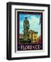 Statue of David, Piazza Della Signoria, Florence Italy 3-Anna Siena-Framed Giclee Print